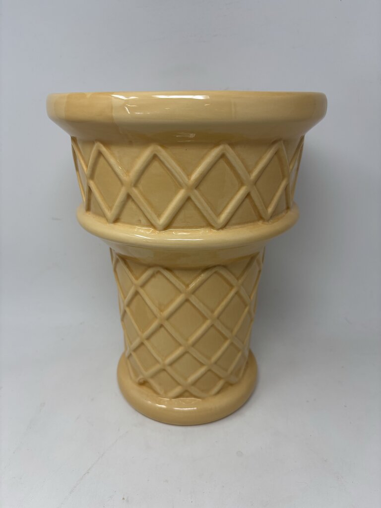 Ice Cream Planter 11"H