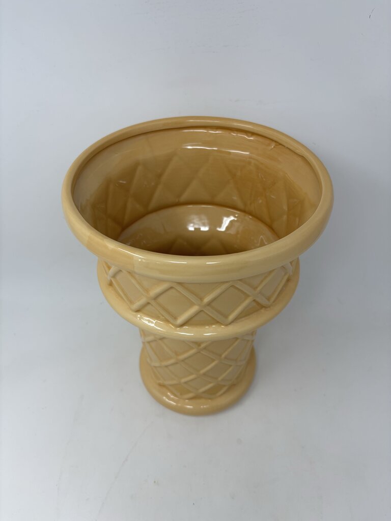 Ice Cream Planter 11"H