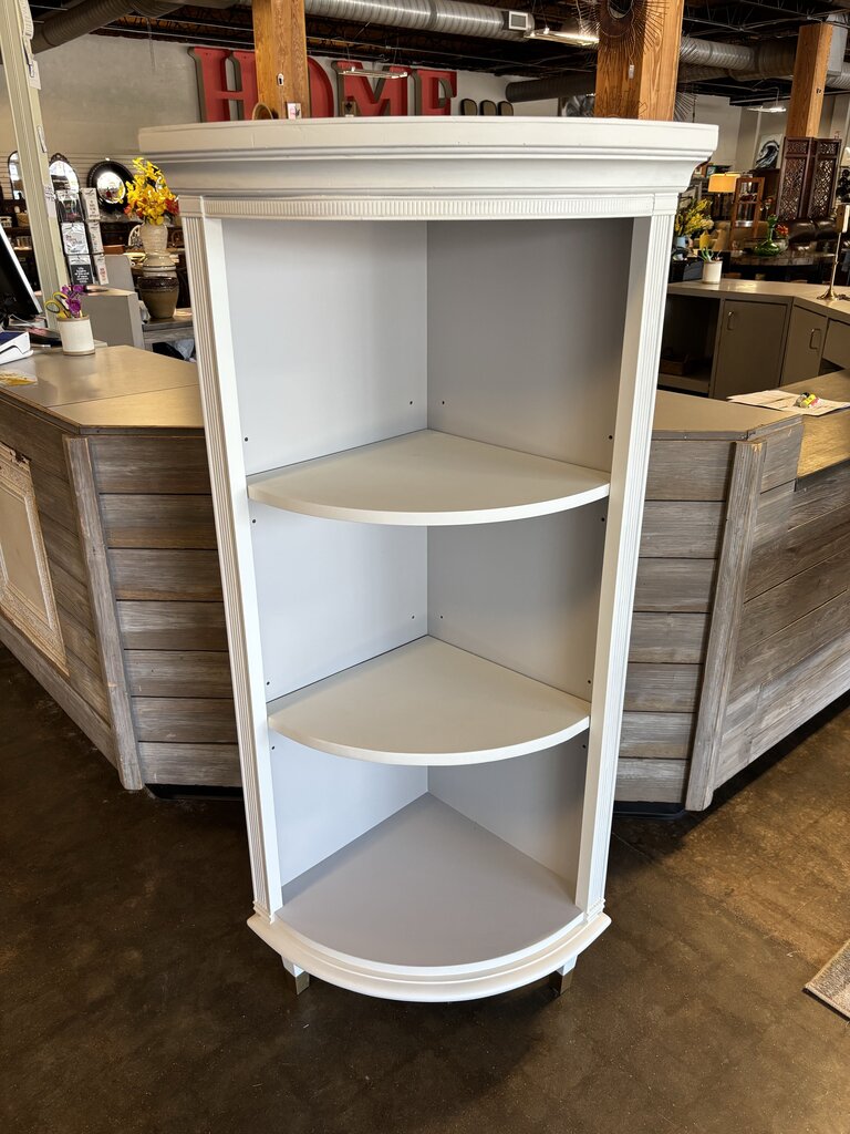 Painted Corner Bookshelf 19.5 X 21 X 58