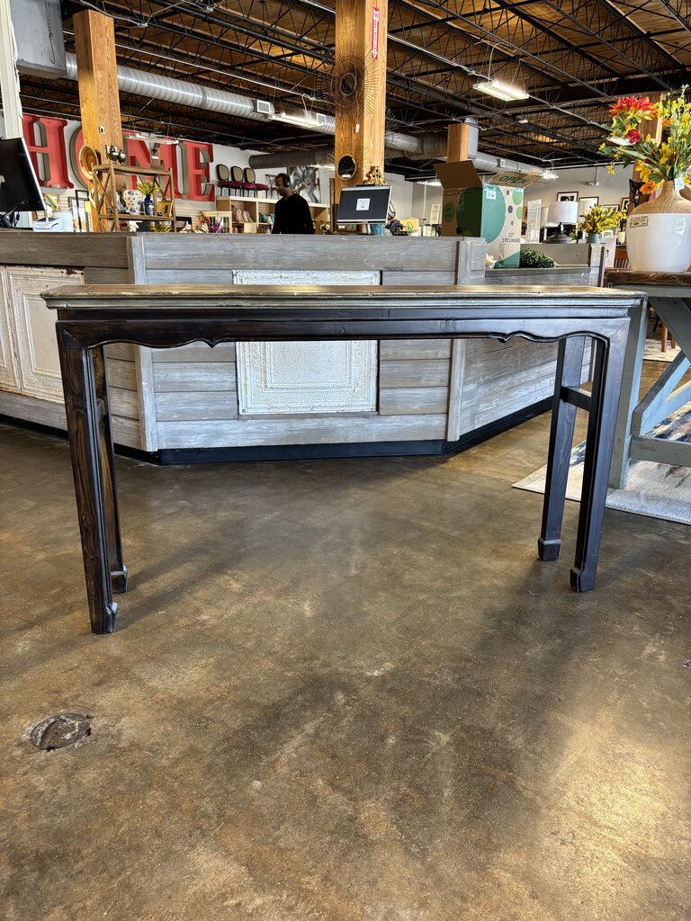 Wood Sofa/Console Table 55 x 11.5 X 33.5