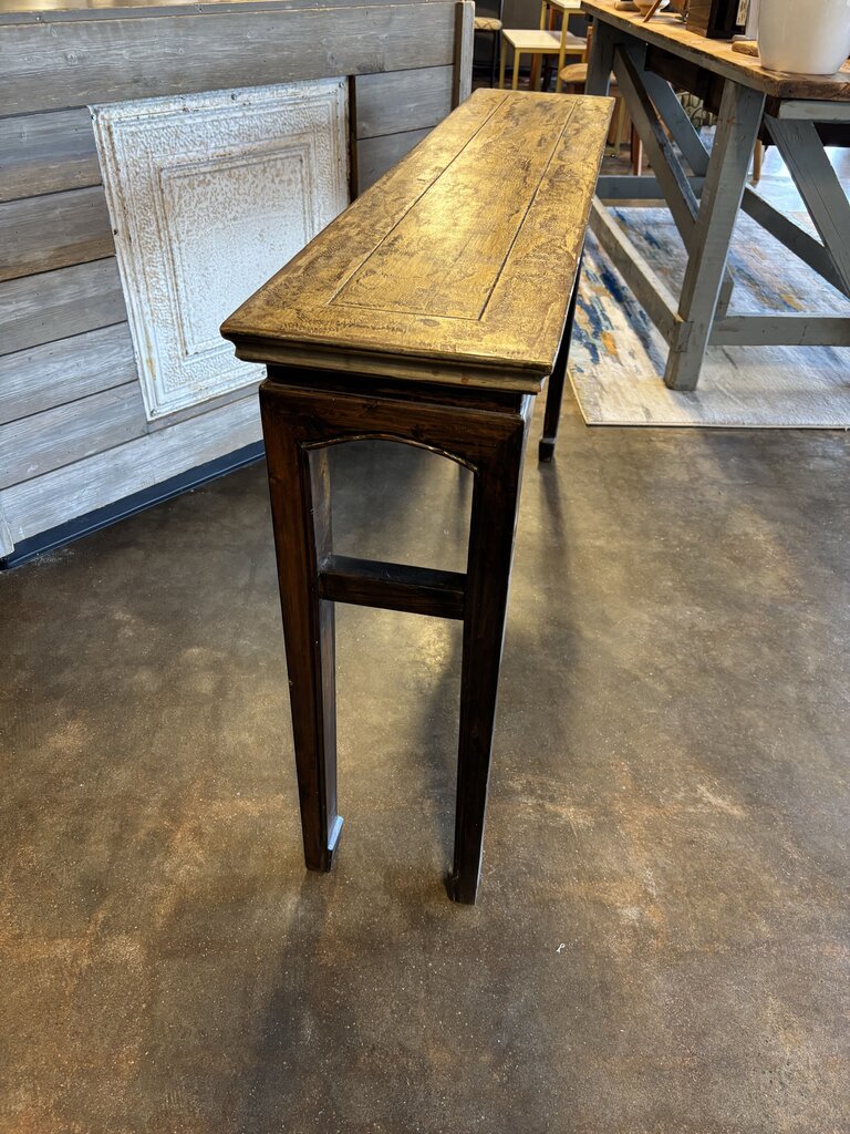 Wood Sofa/Console Table 55 x 11.5 X 33.5