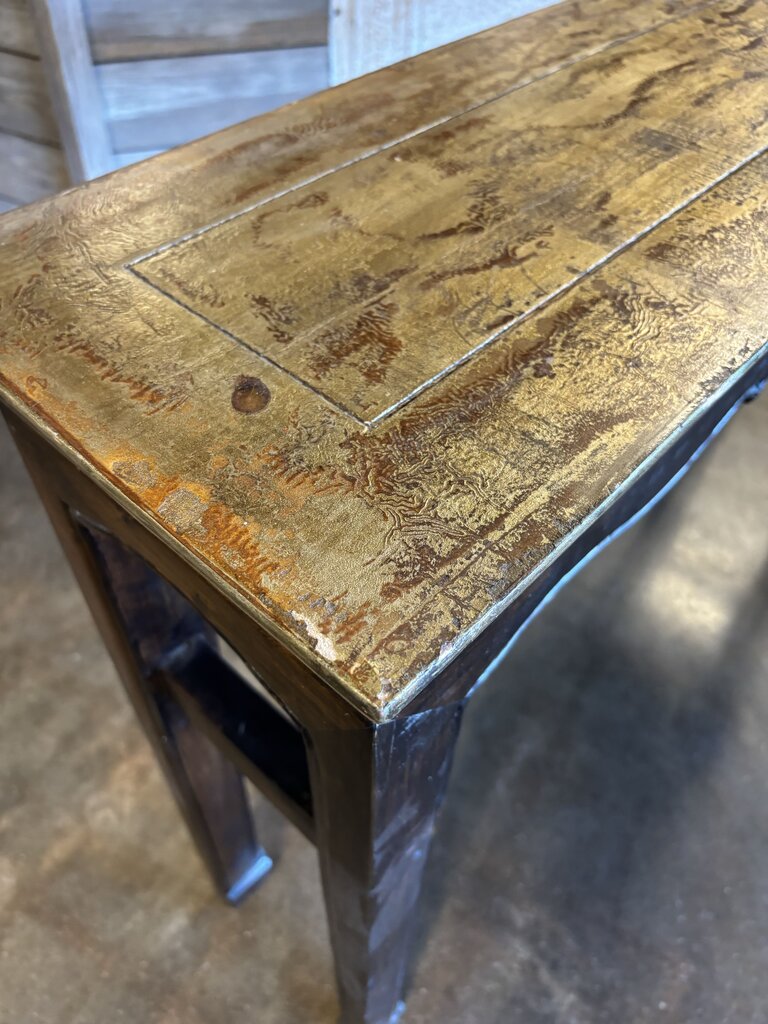 Wood Sofa/Console Table 55 x 11.5 X 33.5
