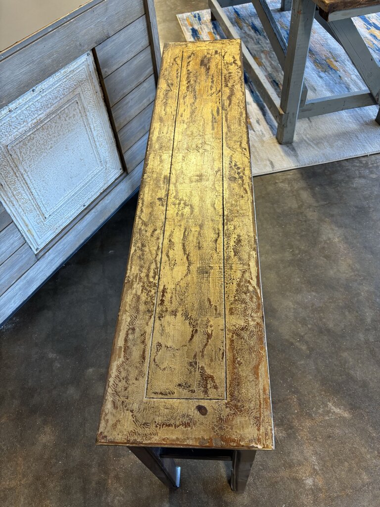 Wood Sofa/Console Table 55 x 11.5 X 33.5