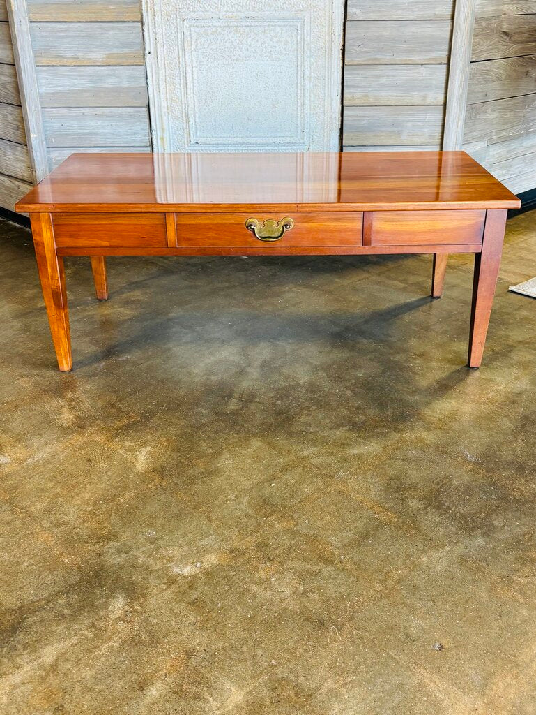 Coffee Table with Drawer 41.75 X 21.25 X 16