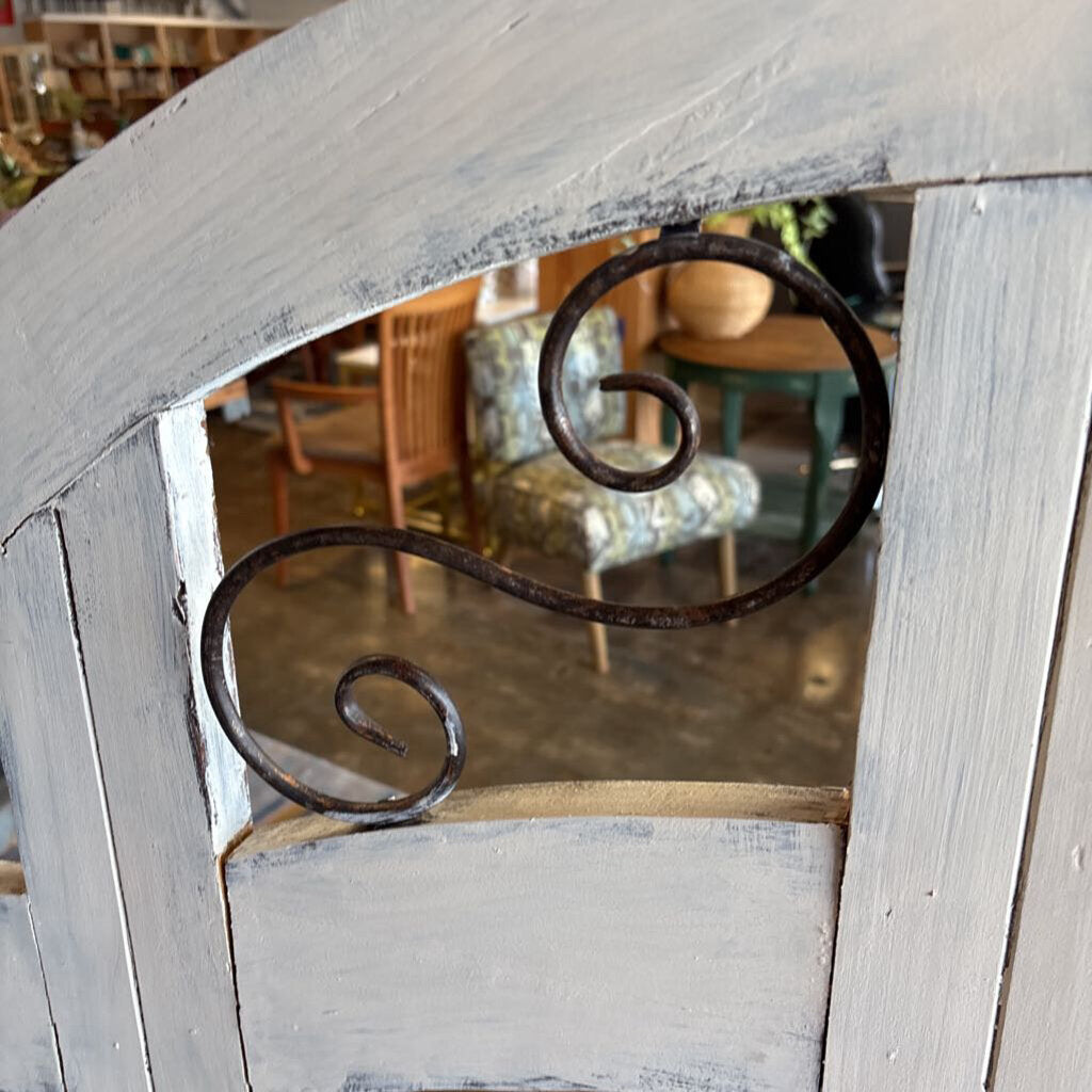 Wood/Metal Arch Wall Deco 40 X 57.25