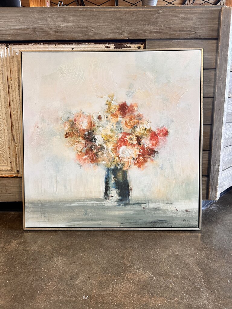 Flowers In Vase 31 X 32