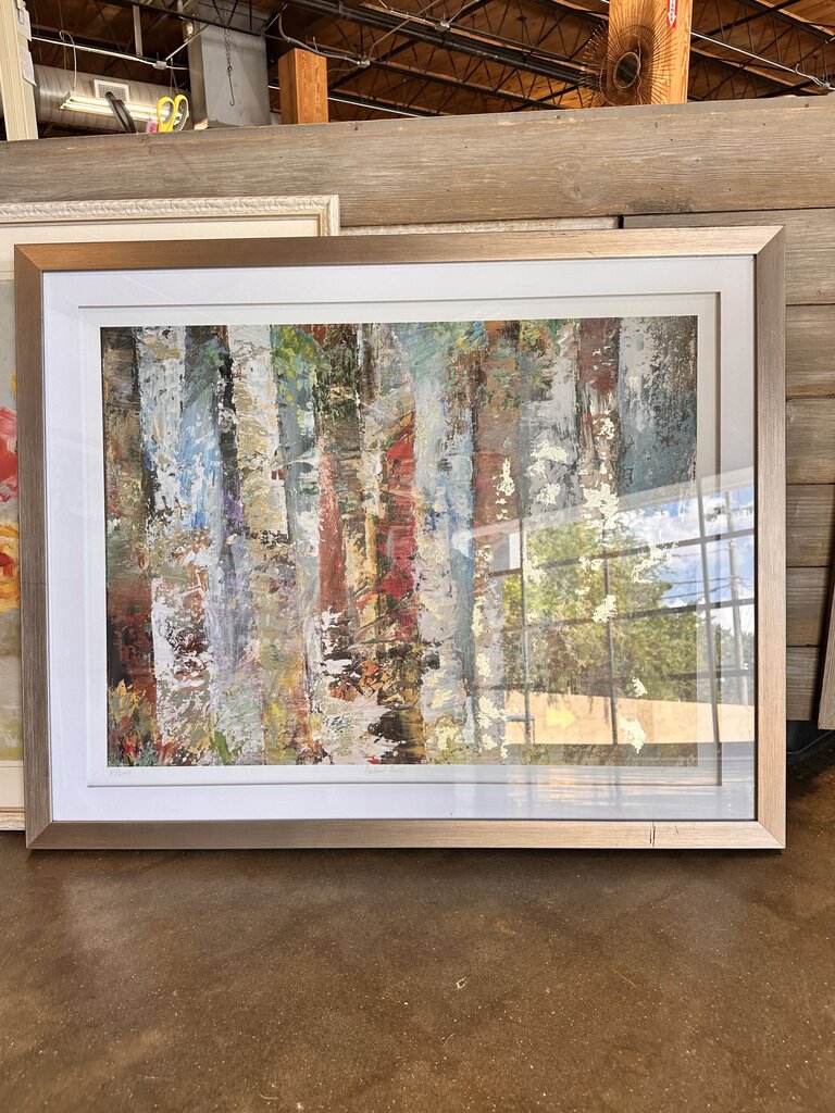 Abstract Forest Signed/Numbered 40.5 X 32.75