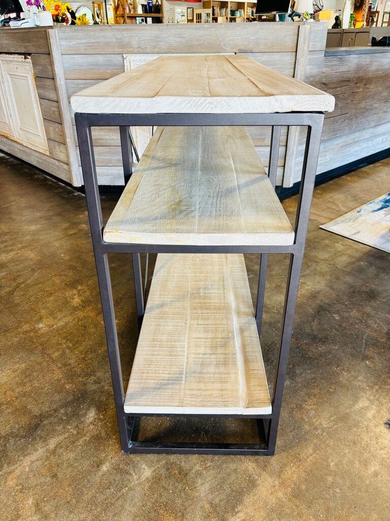Media X Rustic Bookcase
