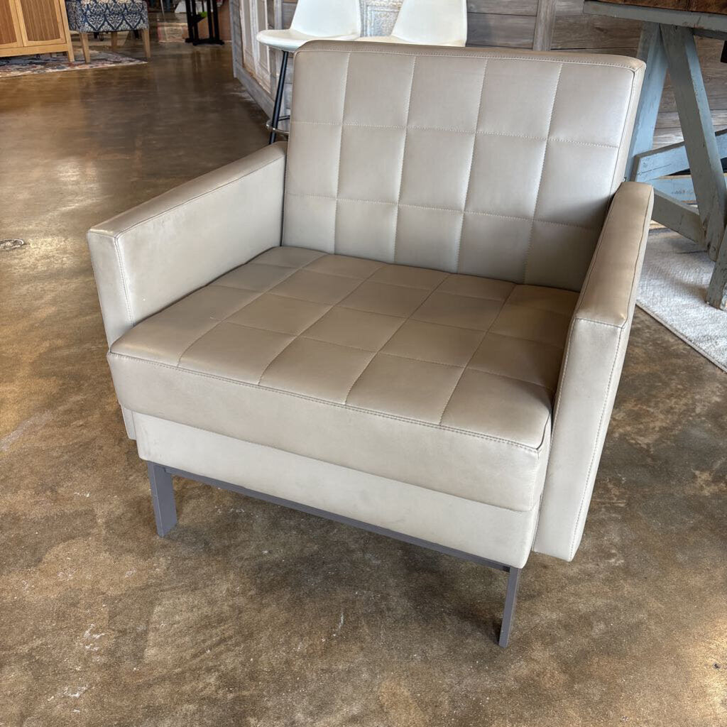 Coalesse Leather Club Chair