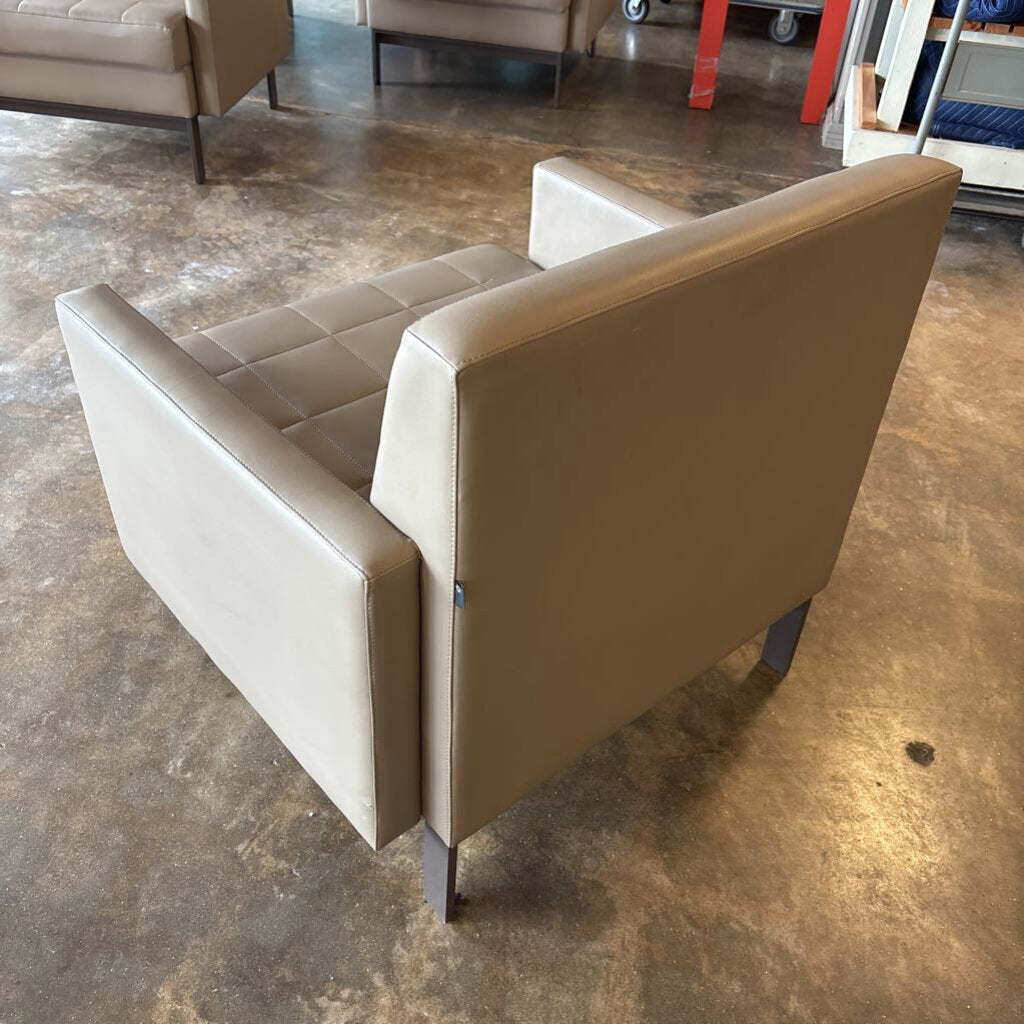 Coalesse Leather Club Chair