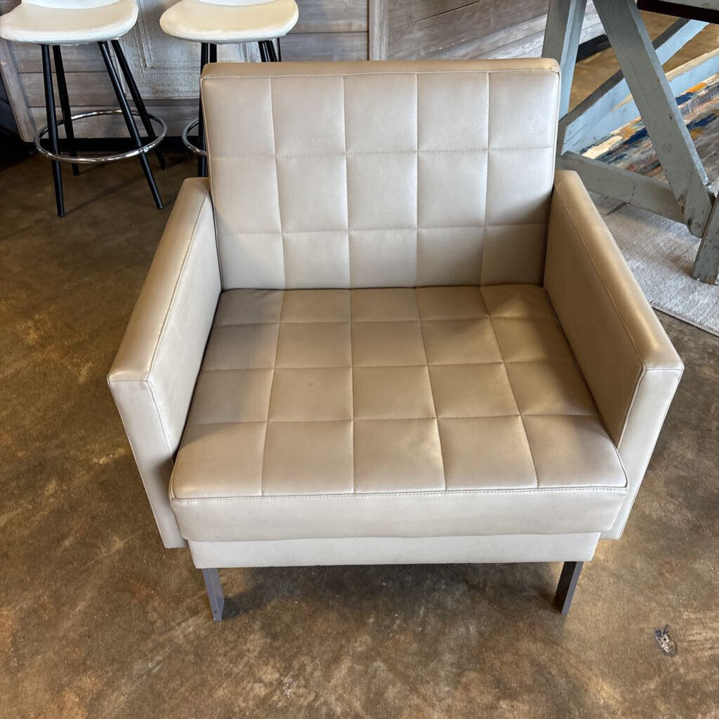 Coalesse Leather Club Chair