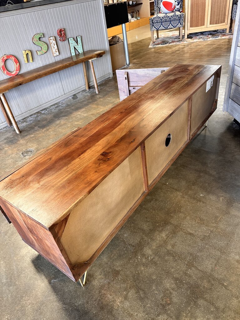 Honeycomb Media Console & Storage
