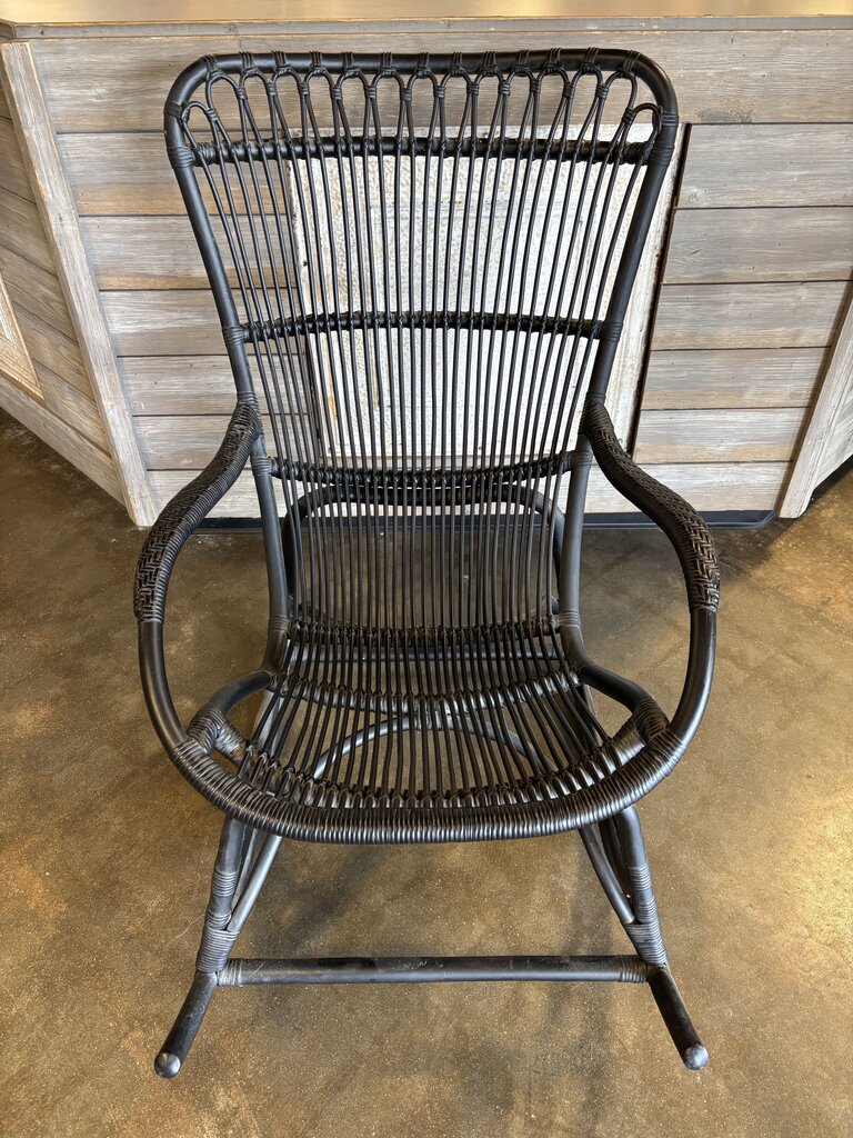 Faux Bamboo Indoor/Outdoor Rocker