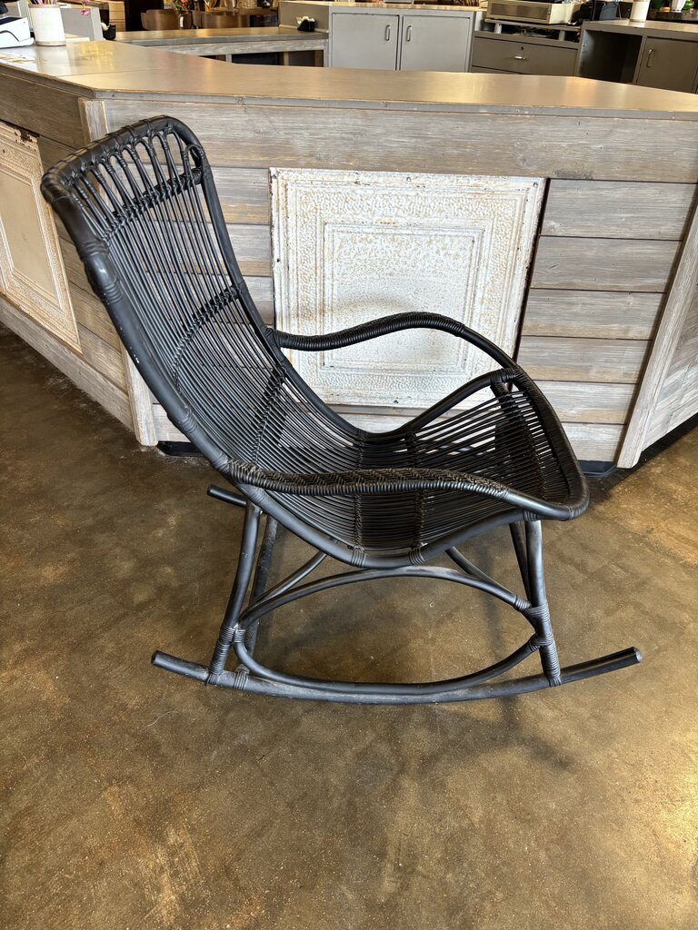 Faux Bamboo Indoor/Outdoor Rocker