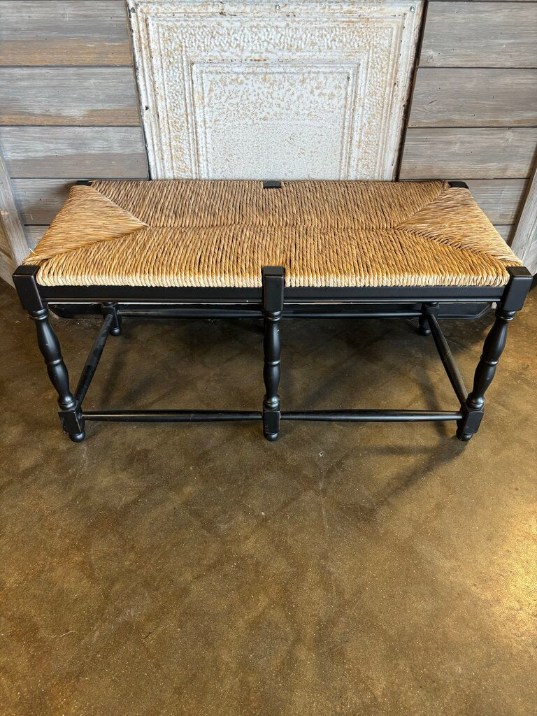 Dorchester 2 Seat Rattan Bench 37.75 X 18 X 18