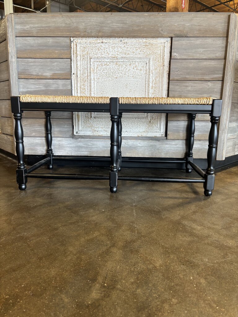 Dorchester 2 Seat Rattan Bench 37.75 X 18 X 18