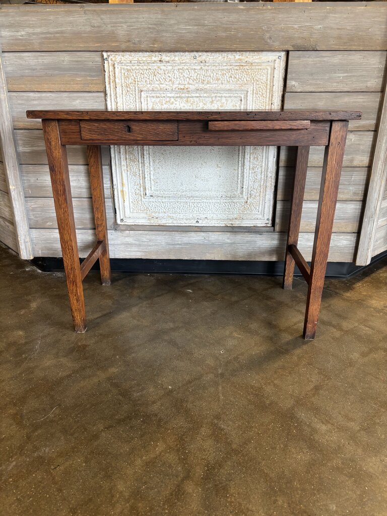 Vintage Writing Desk/Table 32 x 17.5 X 25.75