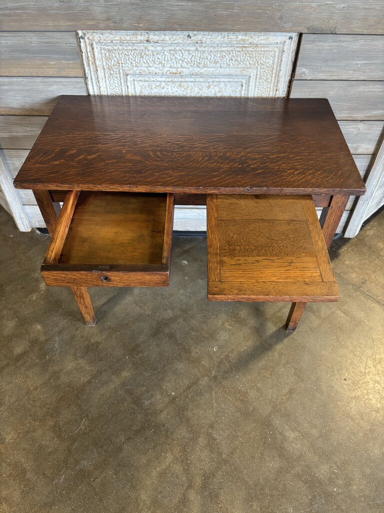 Vintage Writing Desk/Table 32 x 17.5 X 25.75