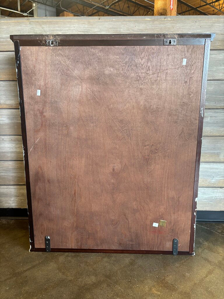 Storage Cabinet with Chicken Wire Doors 27.75 X 8 X 33