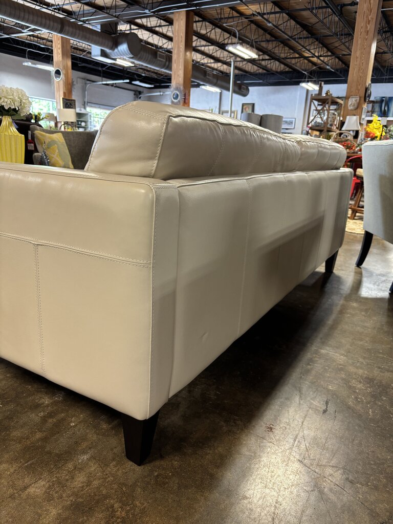 Leather 7 Foot Sofa