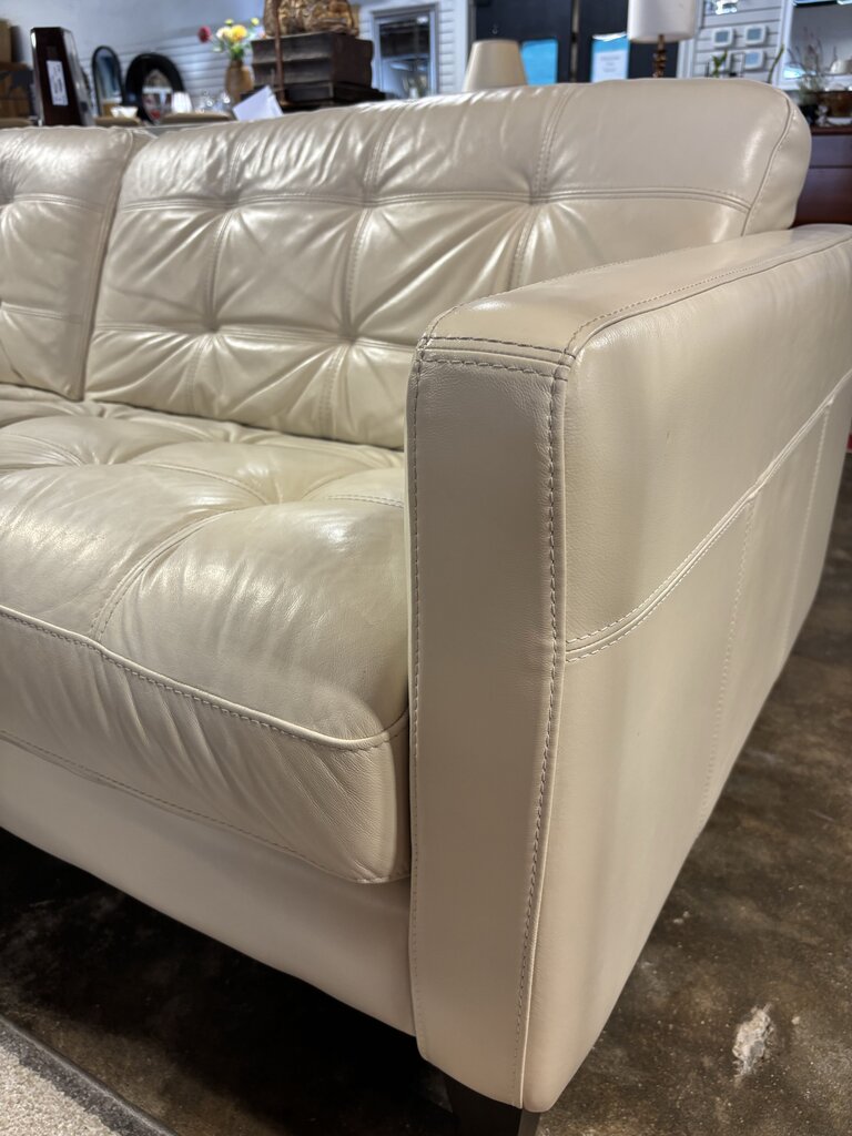 Leather 7 Foot Sofa