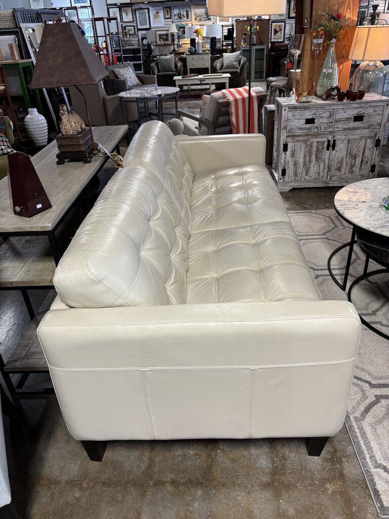Leather 7 Foot Sofa