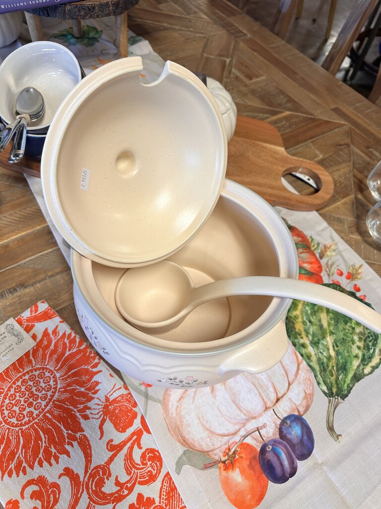 Soup Tureen with Ladle