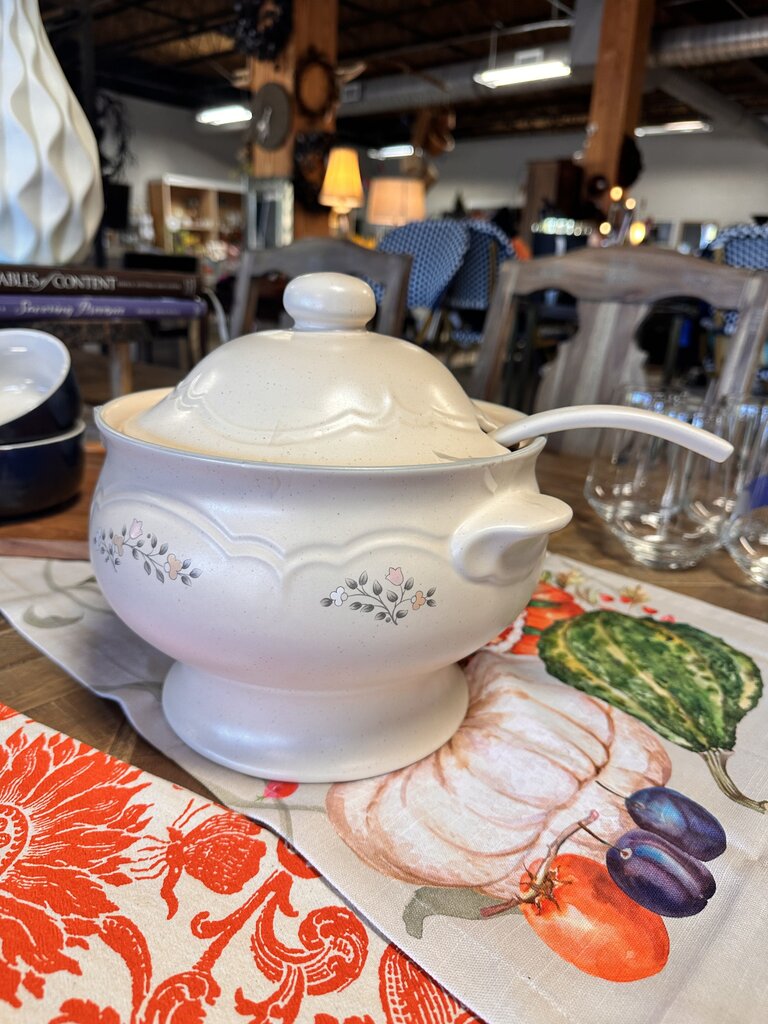 Soup Tureen with Ladle