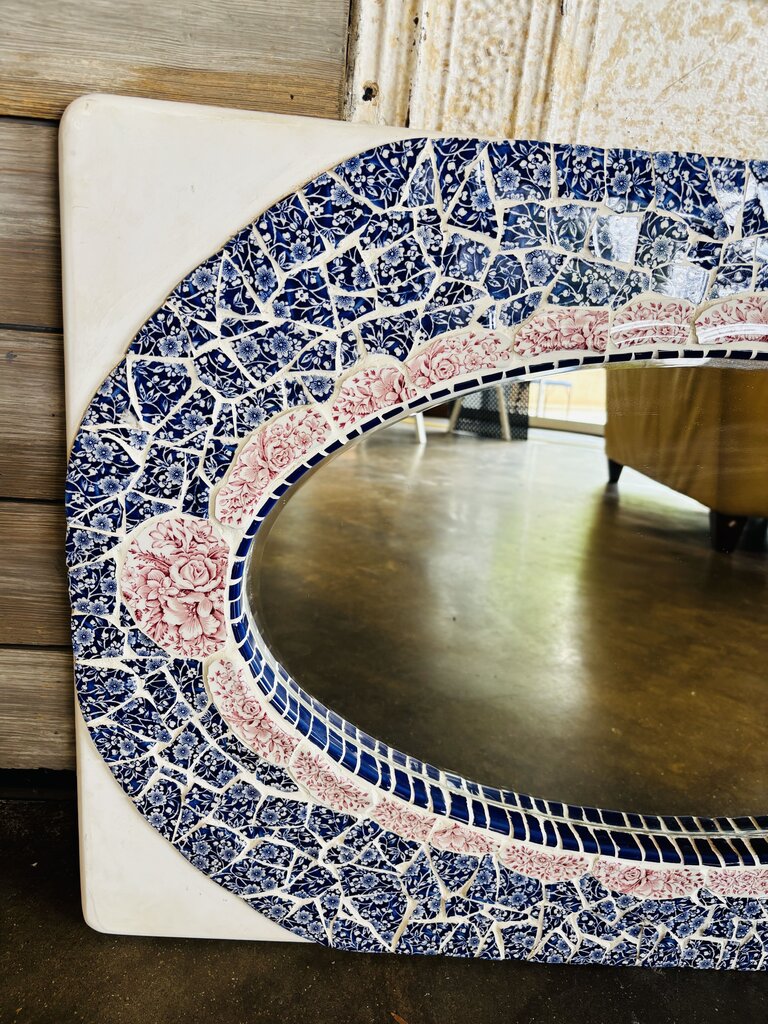 Mosaic Broken Tiles Mirror 24 X 36