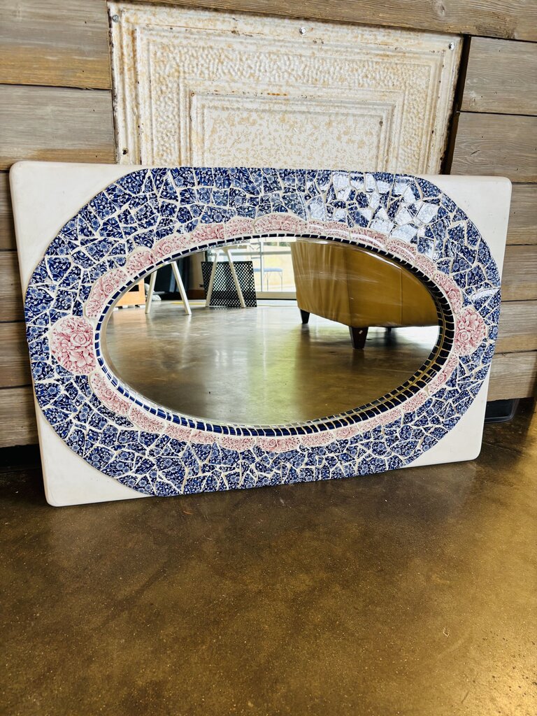 Mosaic Broken Tiles Mirror 24 X 36