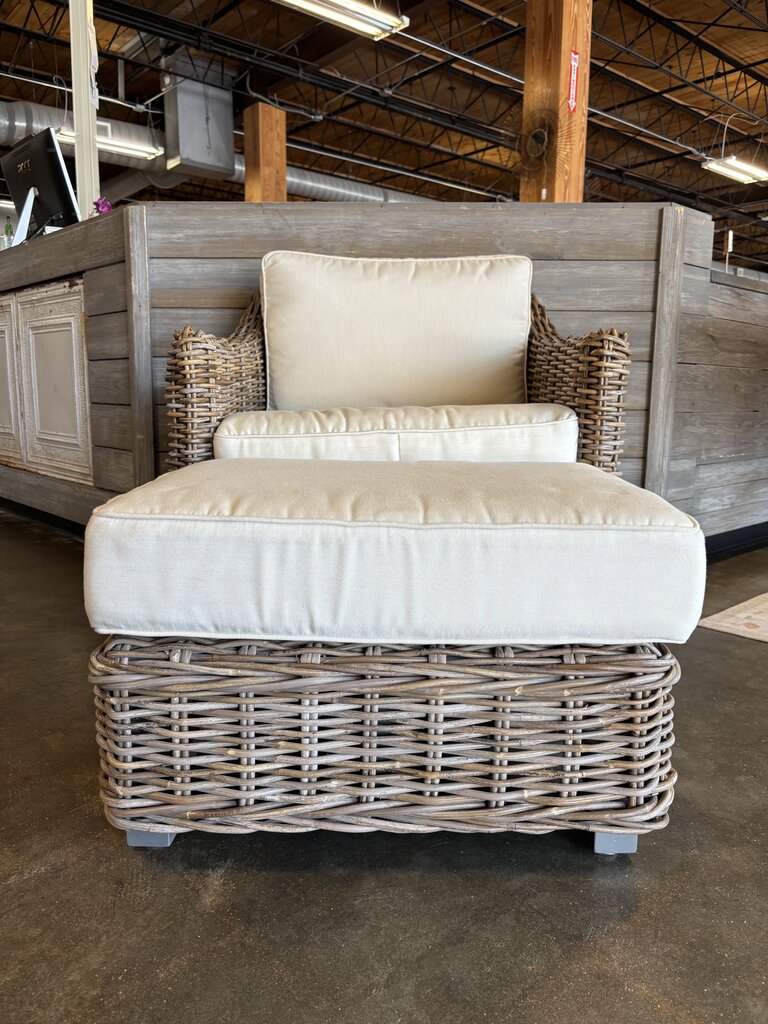 Ballard Design Capri Chair & Ottoman