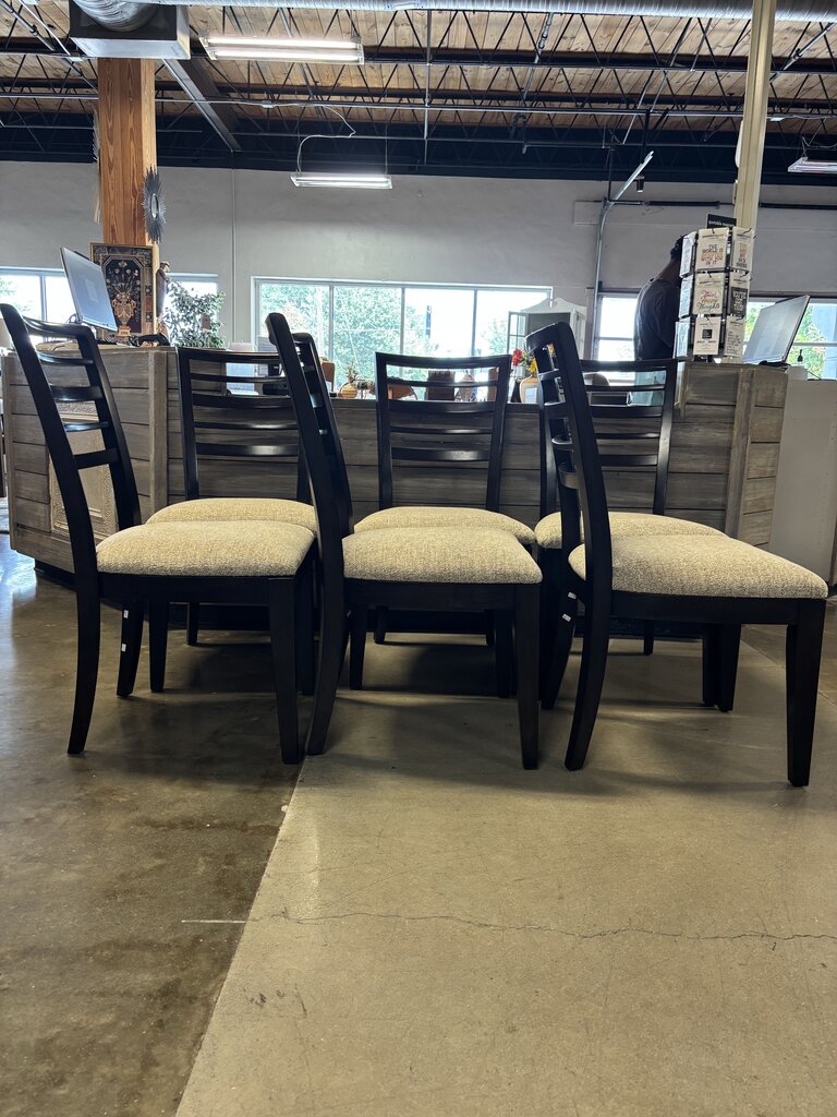Ladderback Dining Chairs 6 PC