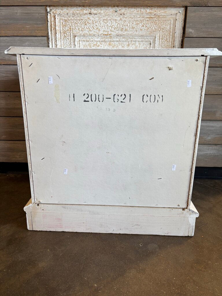 Painted Two Drawer Nightstand 24 x 17 x 24
