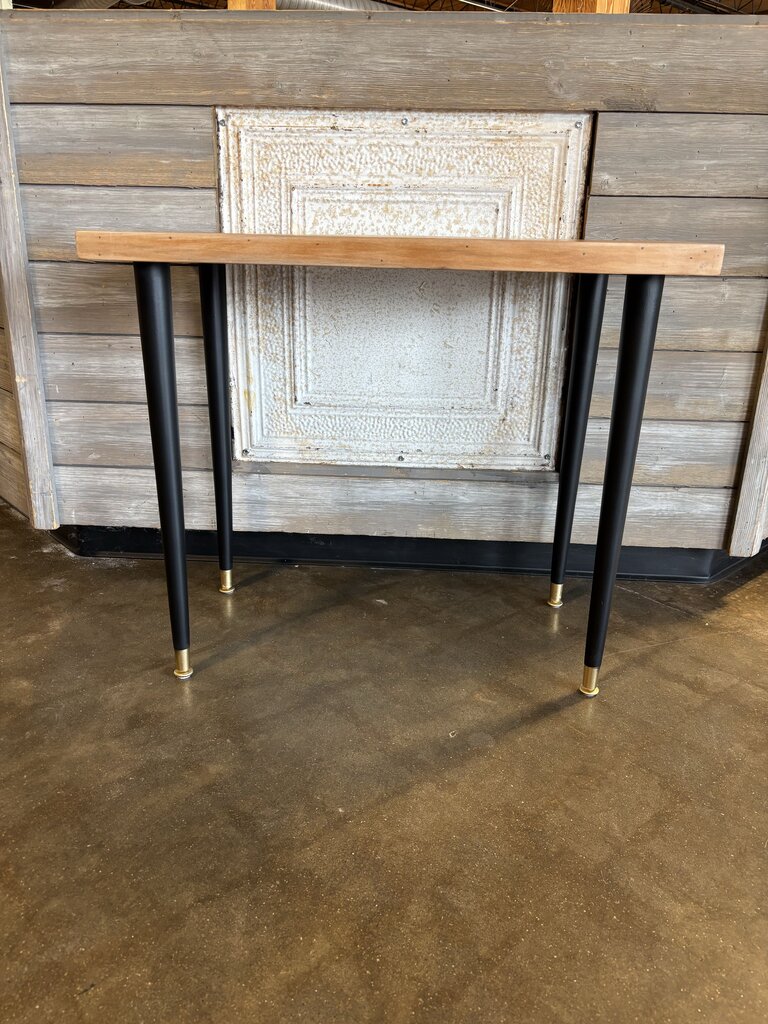 Vintage Checkerboard Game Table 30 X 17.25 X 25