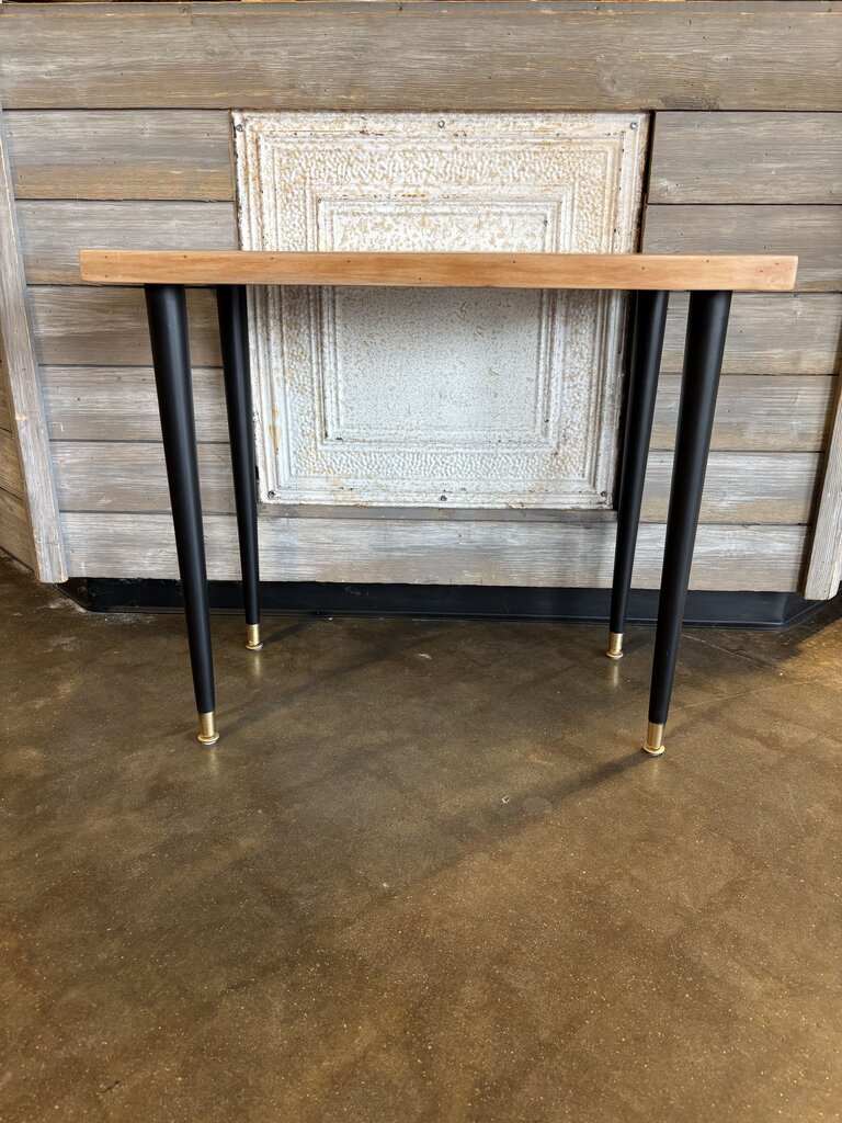 Vintage Checkerboard Game Table 30 X 17.25 X 25