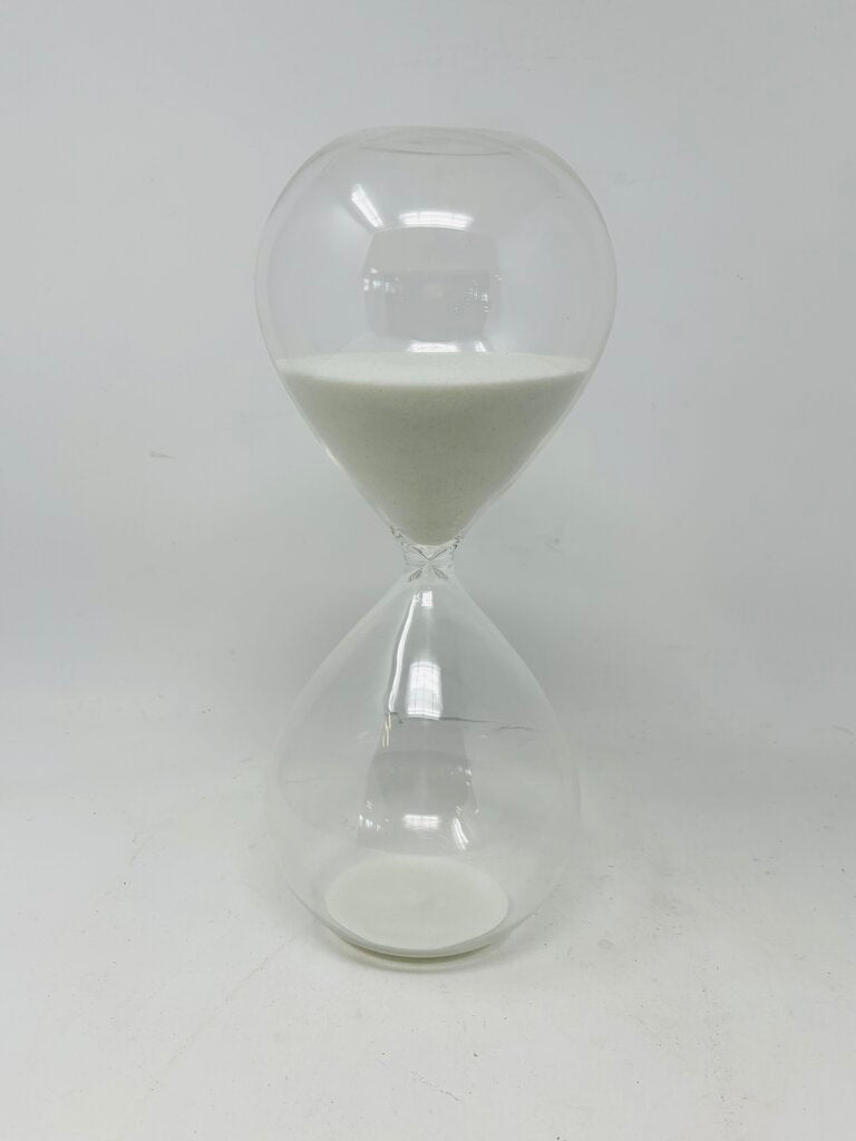 Large Glass Sand Hourglass