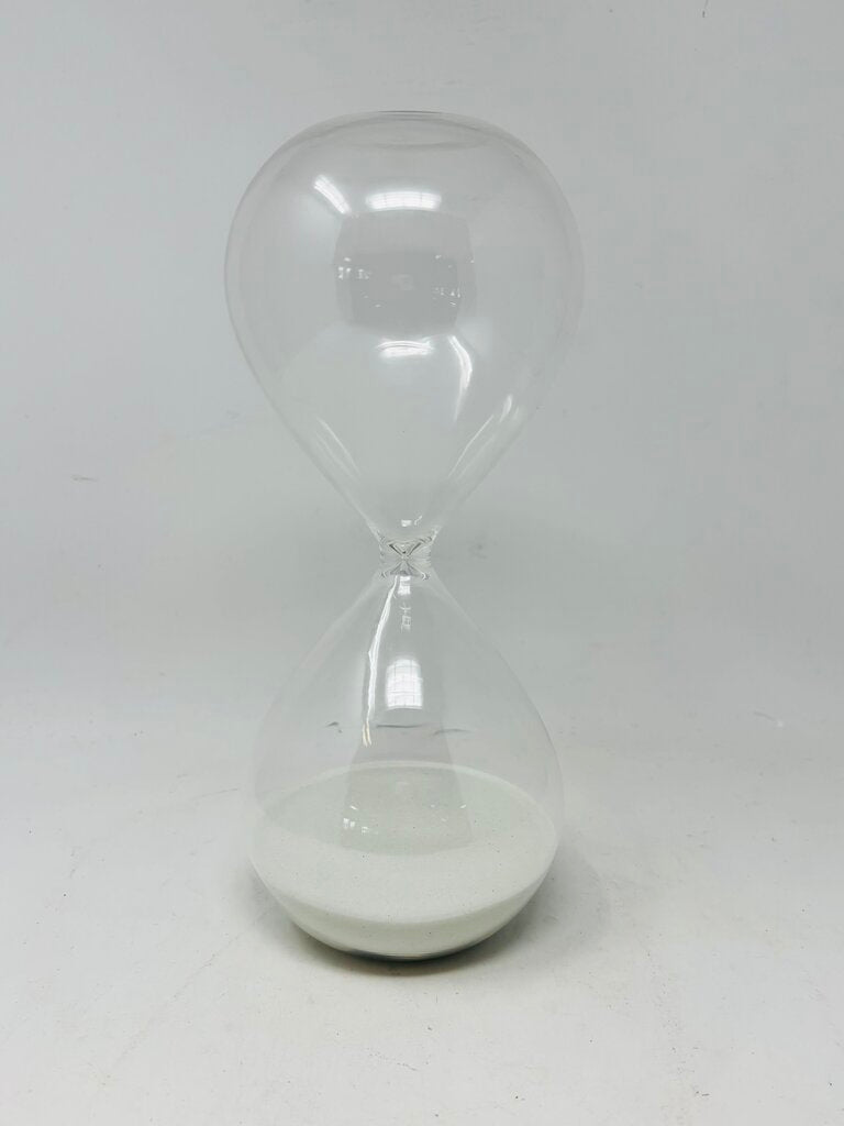 Large Glass Sand Hourglass