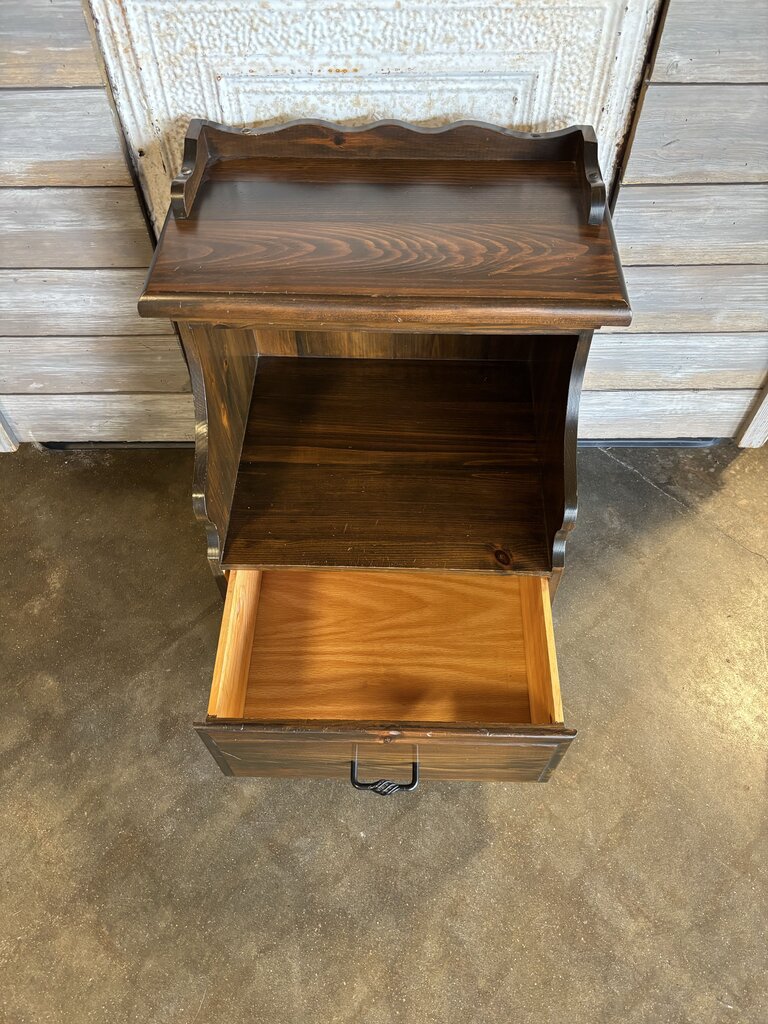 Open Cabinet Nightstand