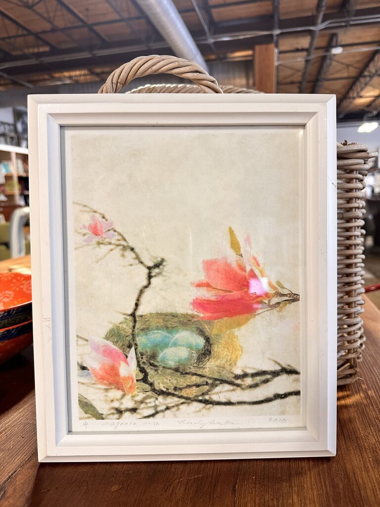 Signed Hadley Hutton "Magnolia Bird" Print