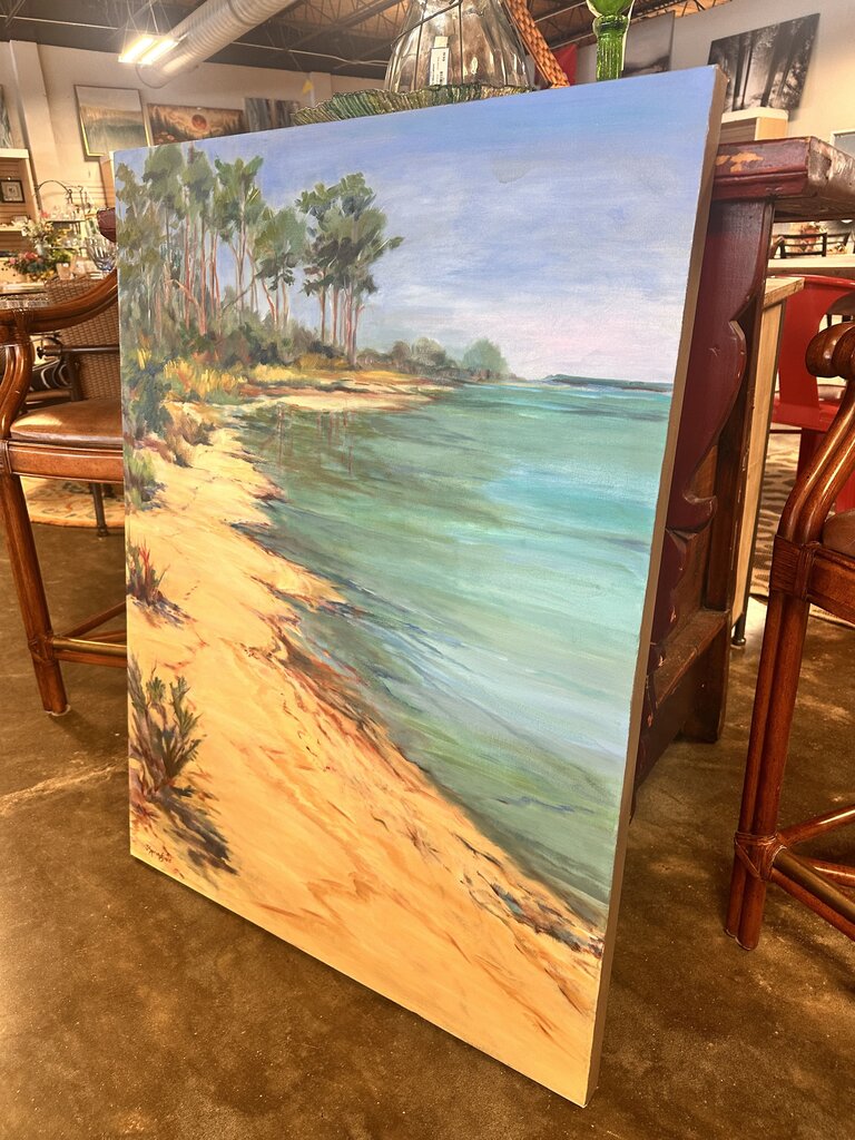 "Tidelines" Oil on Canvas Jane Springfield