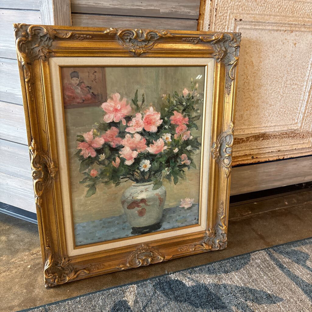 Framed Bouquet of Azaleas