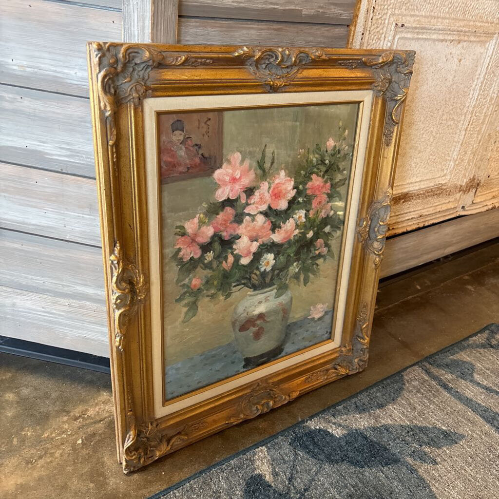 Framed Bouquet of Azaleas