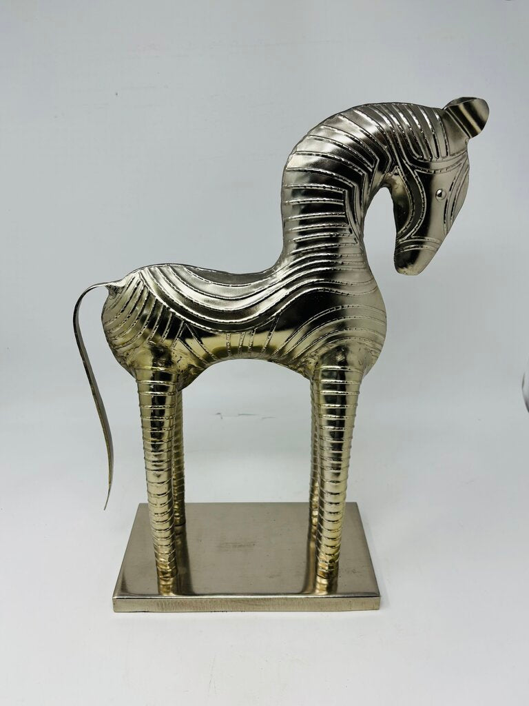 Metal Horse Sculpture