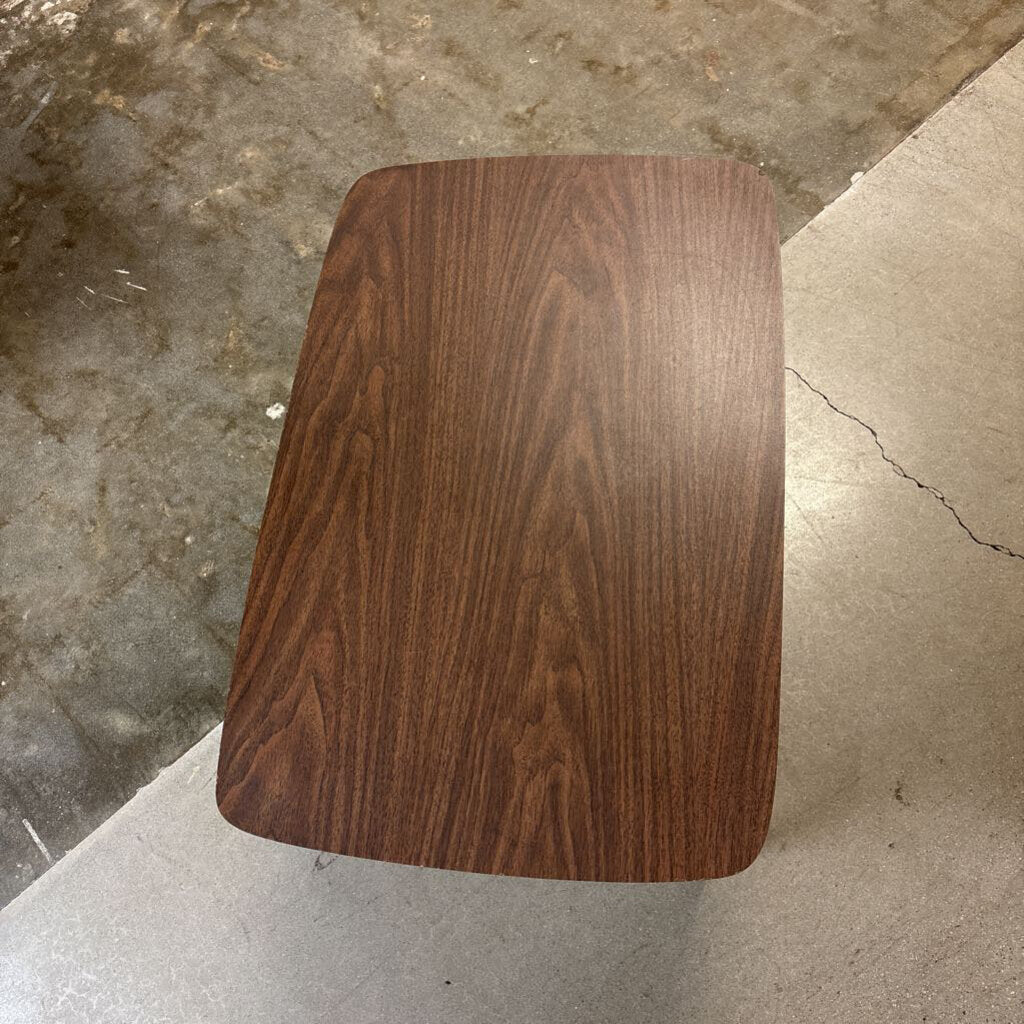 MCM Laminate Wood Accent Table 29.75 X 19.5 X 19