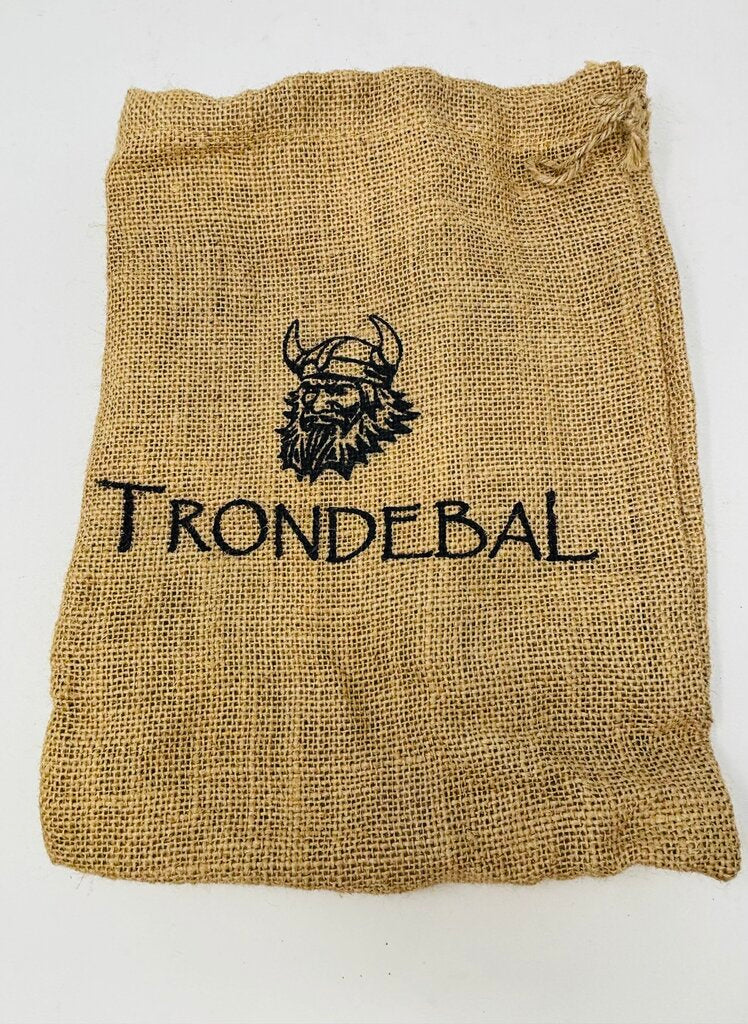 Ox Horn Viking Style Tankard w/Burlap Bag