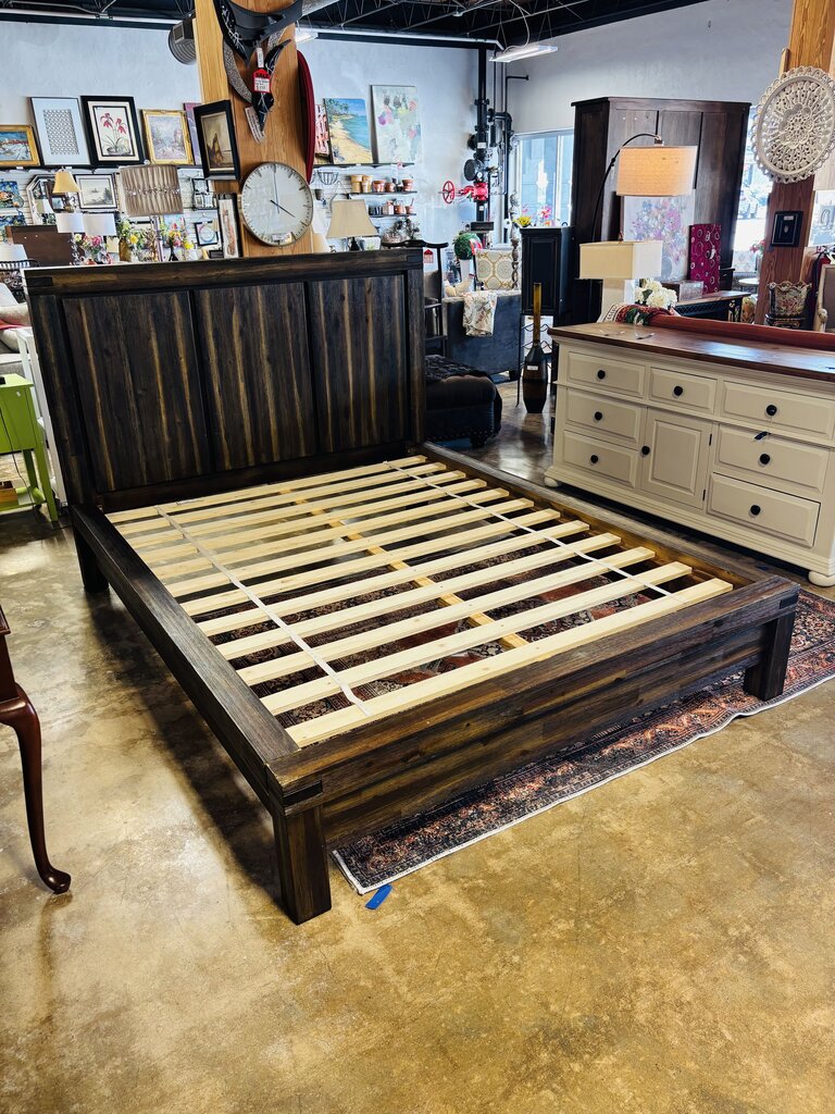 Queen Wood Bed
