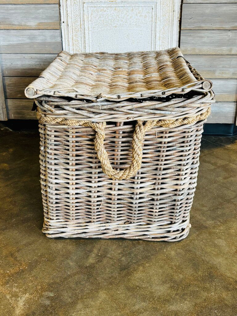 Vintage Rattan Basket From Scotts
