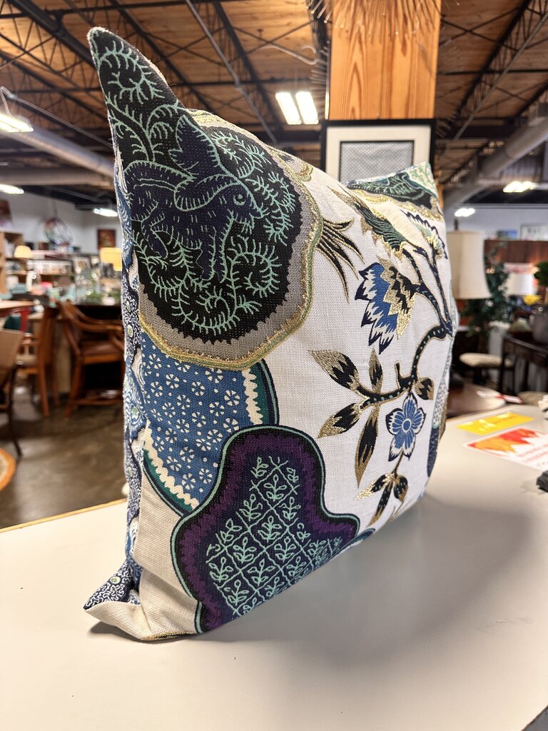 Pheasant Paisley Pillow