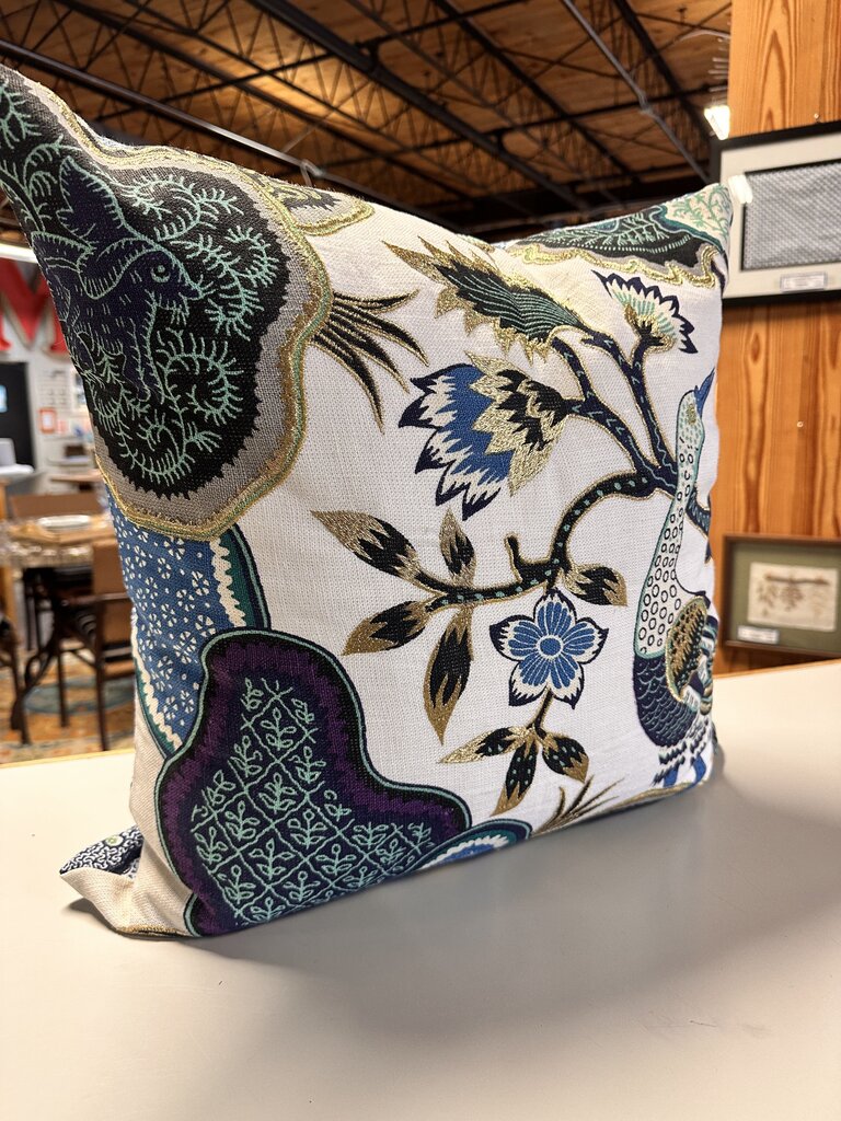 Pheasant Paisley Pillow