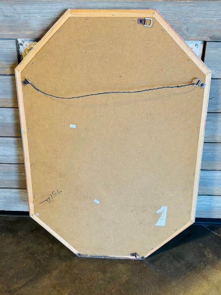 Octagonal Mirror 37 X 25